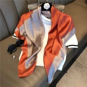 Miss Ruby - Orange & Brown